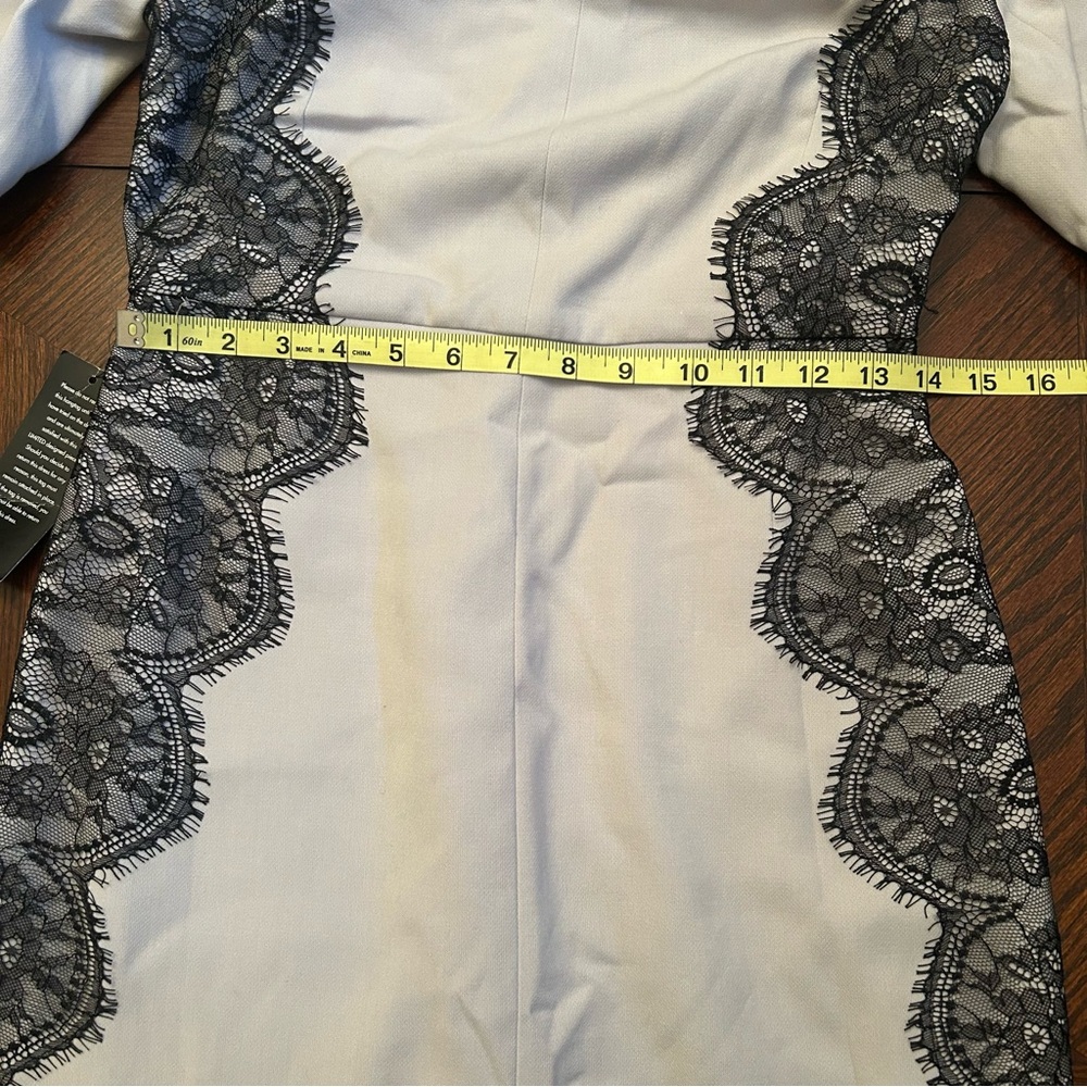 🆕 NWT Olivia Pope The Limited SCANDAL Collection Grey Sheath Dress Pencil - Picture 12 of 12